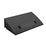 Bordsteinrampe 500×270×120mm Tragbare Bordsteinrampe Leichte Kunststoff Schwellenrampe 12cm...
