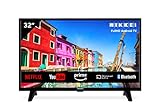 Nikkei NF3235ANDROID - 32 Zoll (81 cm) Full HD Android Smart TV - Bluetooth, Netflix, YouTube,...