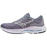 Mizuno Unisex Wave Rider 26 Straßen-Laufschuh, Wisteria/White/China Blue, 41 EU