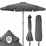 Kingsleeve® Sonnenschirm UV Schutz 80+ Balkon Schutzhülle 330cm Strand Schirm Groß...