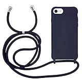 MyGadget Handykette für iPhone 6 | 6s | 7 | 8 | SE 2020 | SE 2022 - [ Hülle mit verstellbaren Band...