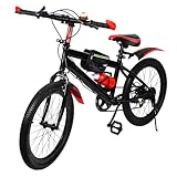 Wiefiche 20 Zoll Kinderfahrrad, 2 Farbe Premium Mountainbike Jungen & Mädchen-Fahrrad aus...