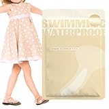 Damenbinden für den Schwimmzyklus, hypoallergene und transparente Intimaufkleber – Packung mit 4...