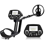 Metalldetektor, Metalldetektor Profi für Erwachsene Anfänger und Kinder – Leichter Hochpräziser...