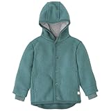 WALK-JACKE Baby & Kinder - 100% Bio-Merino, Wollwalk – atmungsaktiv & natürliche Wärme - unisex...