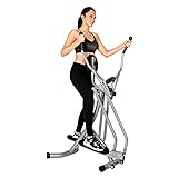 Christopeit Sport Walker Silber – klappbarer Ellipsentrainer – Crosstrainer bis 100kg Gewicht -...