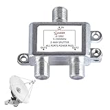 TV Koax Koaxial Switch Antenne Signal Splitter Satelliten Diplexer Koaxial Diplexer 2 in 1 Koaxial...