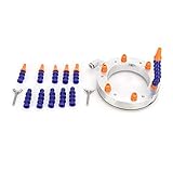 ANKROYU Professioneller Graviermaschinen-Wasserkühlring, 100 mm Durchmesser, Aluminiumlegierung, 6...