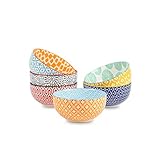 Selamica Dessertschalen, 340 ml Müslischalen Keramik, Eisschalen, Kleine Schüssel Set für Eis,...