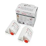 Distri+ - 2 x Antikalk-Filterkartusche für Dampfbügelstationen - kompatibel mit Rowenta, Calor,...
