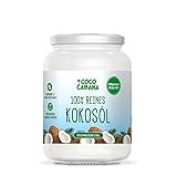 Coco Cabana 100% reines Kokosöl 1l Premium-Qualität, vegan, glutenfrei, laktosefrei, Verwendung...