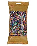 Hama Perlen 205-67 Bügelperlen Beutel Mit Ca. 6.000 Bunten Midi Bastelperlen Mit Durchmesser 5 Mm...