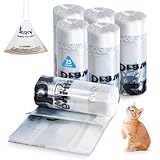 150 Stück Kordelzug-Einlagen für Katzentoiletten, kompatibel mit Litter Robot 4 & 3,...