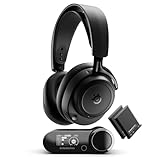 SteelSeries Arctis Nova Elite - Schwarz- Hi-Res Wireless-Headset – 96 kHz/24 Bit – Carbonfaser...