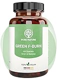 Pure Nature GREEN F-Burn mit Guarana, Grün- & Matatee I 100 stark dosierte Kapseln für den...
