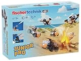 fischertechnik Junior Pro 576100 – Konstruktionsspielzeug für Kinder, Baukasten mit 7 Modellen...