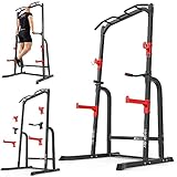 Hop-Sport Power Cage HS-1014K – multifunktionaler Kraftturm mit Squat Rack, Kniebeugenständer,...