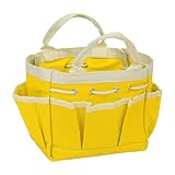 HARFINGTON Kleine Garten-Werkzeugtasche, 19,1 x 10,2 x 12,7 cm, Oxford, wasserdicht, mit Taschen,...