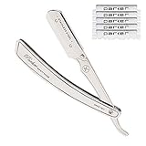 Parker SRX Profi-Barbier-Rasierer aus 100% Edelstahl und 5 Parker Premium Halbklingen