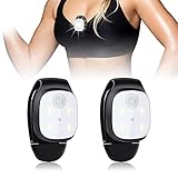 RANJIMA 2 Stück LED Clip Lampe,Clip Lampe Outdoor USB Wiederaufladbar,Nacht Clip Lauflicht LED...