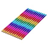 12 PCs/Set Regenbogen Malvorlagen Zeichnen Von Bleistiften 4 In 1 Farbstiften Kunstlieferungen...