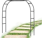 Robustes Metall-Gartenbogen-Spalier für wetterbeständige Outdoor-Dekoration, perfekt für...