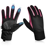 Sukeen Handschuhe Kinder Fahrradhandschuhe Kinder, Softshell Handschuhe Kinder Warme...