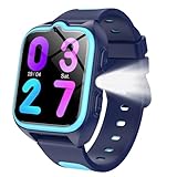 IOWODO Kinder Smartwatch 2025 | Uhr mit 4G Funktionen & SOS-Notruf | LBS+WLAN+GPS-Tracker | 800mAh...