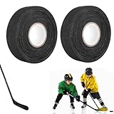 RTBRCG 2 Stück Griffband, Grip Tape, Schläger Tape, 25m × 25mm Rutschfestes Hockeyschlägerband...