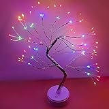 HONPHIER Lichterbaum Bonsai Baum Lichter 108 LED Baum Licht Einstellbare LED Baum Lampe Innen...