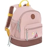 LÄSSIG Kinderrucksack mit Brustgurt Kindergartentasche Kindergartenrucksack 27 cm, 4,5 Liter oben,...