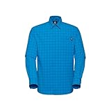 Mammut Lenni Longsleeve Shirt Men | Outdoor Hemd für Herren, Atmungsaktiv, Langarm | Glacier...