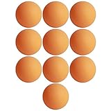 ANKROYU Professionelle Tischtennisbälle 10pcs nahtlos ABS 40+ Gelb Wettbewerb Grade High Bounce...