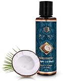 Panu Natural Massageöl Kokosnuss - Pflegendes Körperöl zum Massieren - Hautöl mit...