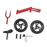 MechKit Kleinkind-Laufrad, Kinder-Laufrad, 12 Zoll, verstellbare Sitzhöhe, Rahmen aus...