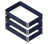 Upyard GardenBox 3er-Set - modernes Hochbeet aus Palettenrahmen - modulares Paletten-Hochbeete aus...