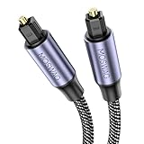 MOSWAG Toslink Kabel, Optisches Audiokabel, Optisches Digital Audio Toslink Kabel, Nylon...