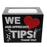 FOMIYES Acryl Spendenbox mit Einwurfschlitz Kompakte Transparente Sammelbox Vielseitige Geldkasse...