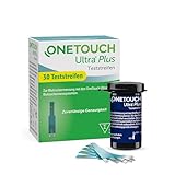 OneTouch Ultra® Plus Blutzuckerteststreifen I 30 Stück I 1 Packung I zur Blutzucker-Messung bei...