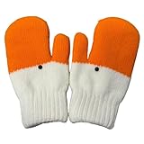 ZoraYorce Weihnachten und Neujahr, gemütliche, lustige Ente, kältebeständig, volle Finger,...