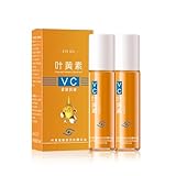 Lutein Anti-Falten Serum Öl, 2 Stück Straffende Augenessenzöl, Roll-On Anti-Aging-Augenserum...