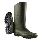 Dunlop Protective Footwear Dane Unisex-Erwachsene Gummistiefel, Grün 44 EU