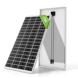 ECO-WORTHY Monokristallines Solarmodul, 170W Solarpanel 12V Ideal zum Laden von 12V Batterien für...