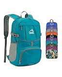 WATERFLY Faltbarer Rucksack Leichter Wanderrucksack: 25L Ultraleicht Trekkingrucksack Sportlich...