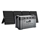 ALLPOWERS 2400W Powerstation mit Solarpanel 200W: S2000 PRO Solargenerator mit Solarpanel Faltbar...