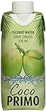 COCO PRIMO Kokosnusswasser, pur, erfrischendes Sportgetränk, exotischer Genuss, wohltuender...
