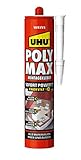 UHU POLY MAX Montagekleber 10 SEKUNDEN SOFORT POWER Kartusche, Universeller Montagekleber und...