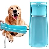 SOICTA Hundetrinkflasche für Unterwegs zum Gehen 19 OZ oder 12 OZ Tragbare Hunde Wasserflasche für...