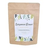 IGART FOOD&WOOD Leinsamen Flachsamen, Leinsaat Flachsaat braun, Lein Samen ganz, 1A Premium...