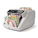Safescan 2465-S - Banknotenzähler für gemischte Geldscheine, mit 7-facher Falschgeldprüfung